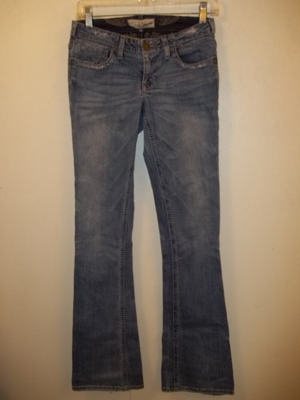 J & Company Blue Stretch Denim Bootcut Jeans 26